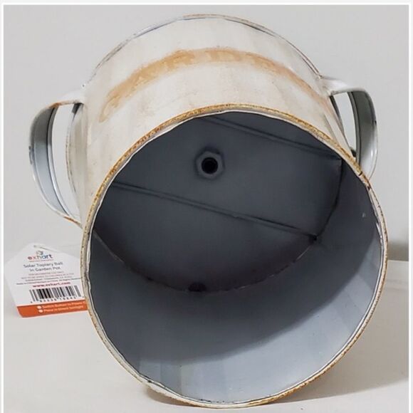 New Solar Home Statue Floral Green & Beige - Picture 8 of 14